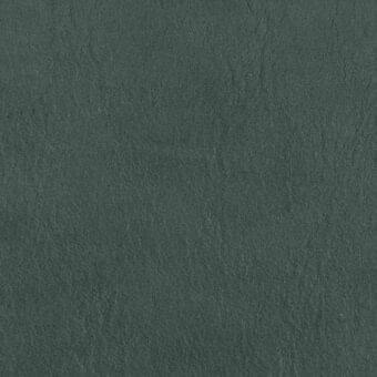 Dark teal leather texture with mottled appearance and vertical striations, matte finish, dense material, studio lighting.